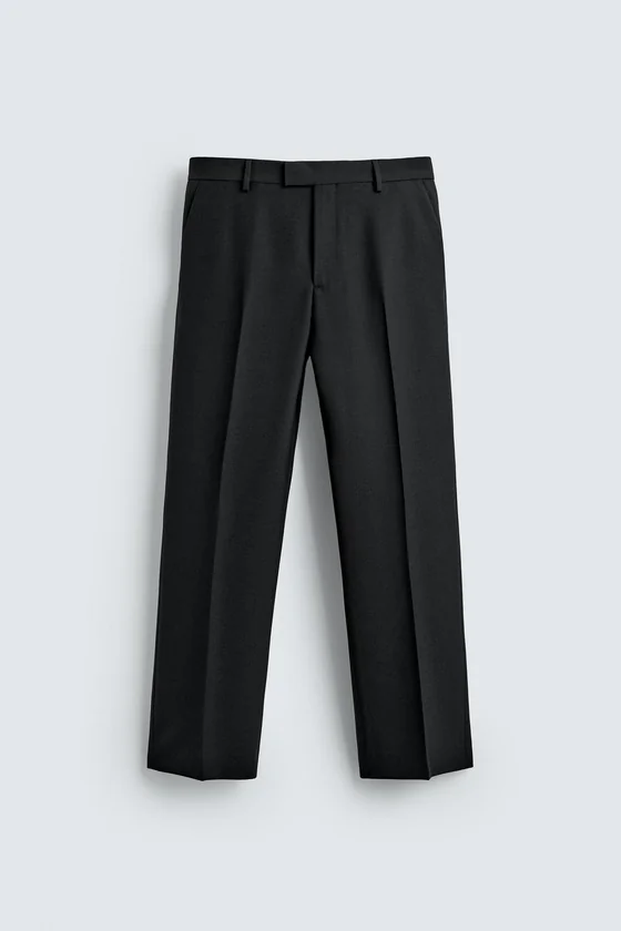 БРЮКИ STRAIGHT FIT ИЗ СМЕСОВОЙ ШЕРСТИ — LIMITED EDITION