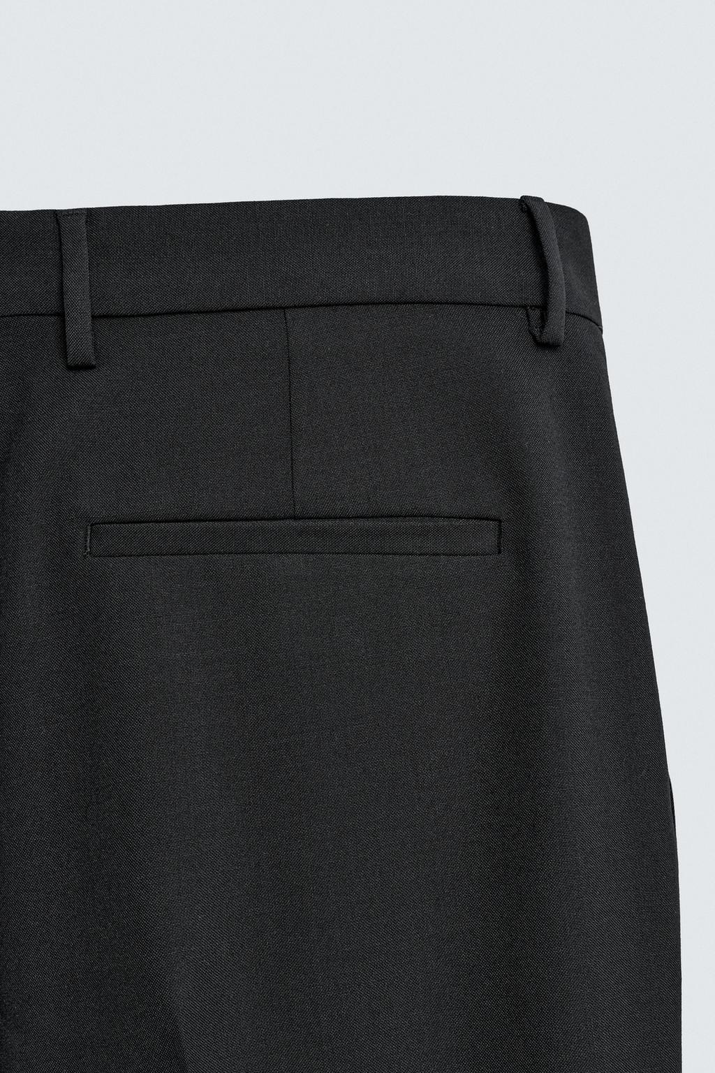 БРЮКИ STRAIGHT FIT ИЗ СМЕСОВОЙ ШЕРСТИ — LIMITED EDITION