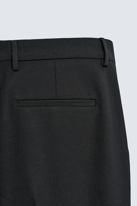 БРЮКИ STRAIGHT FIT ИЗ СМЕСОВОЙ ШЕРСТИ — LIMITED EDITION