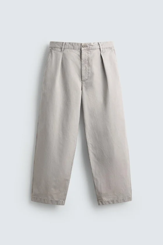 БРЮКИ RELAXED FIT СО СКЛАДКАМИ LIMITED EDITION