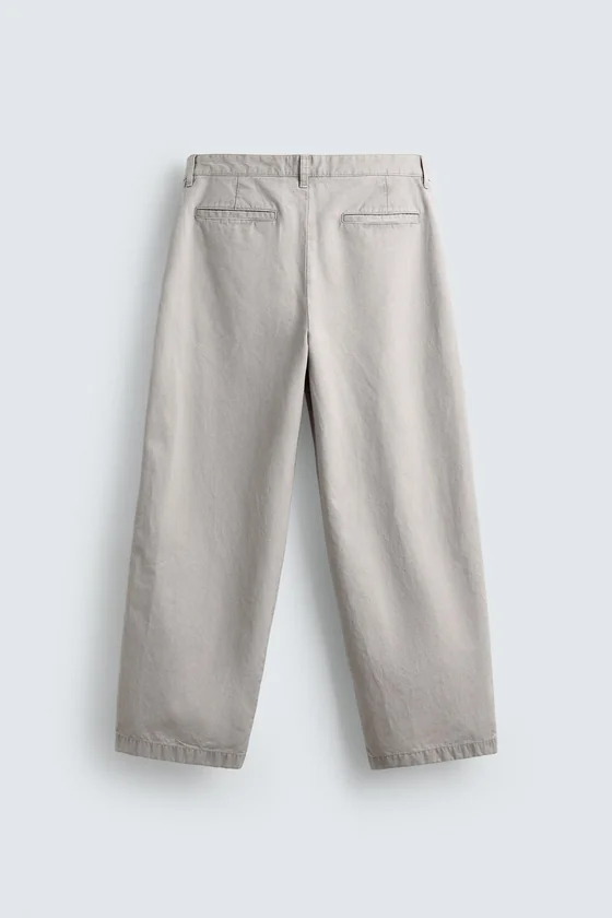 БРЮКИ RELAXED FIT СО СКЛАДКАМИ LIMITED EDITION