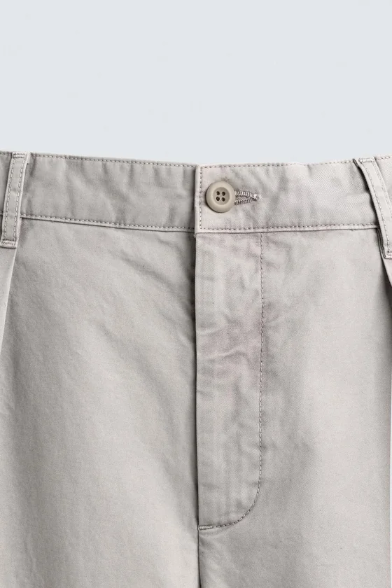 БРЮКИ RELAXED FIT СО СКЛАДКАМИ LIMITED EDITION