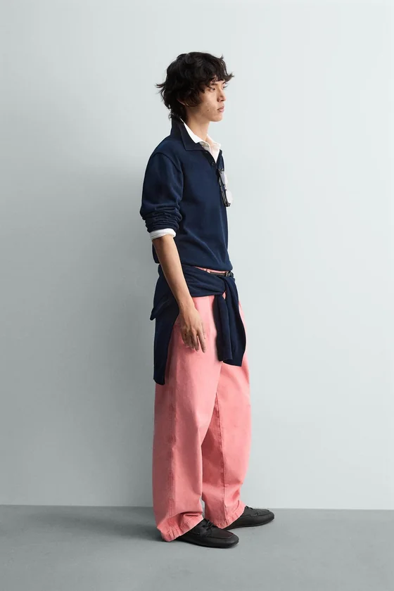 ТРИКОТАЖНОЕ ПОЛО RELAXED FIT