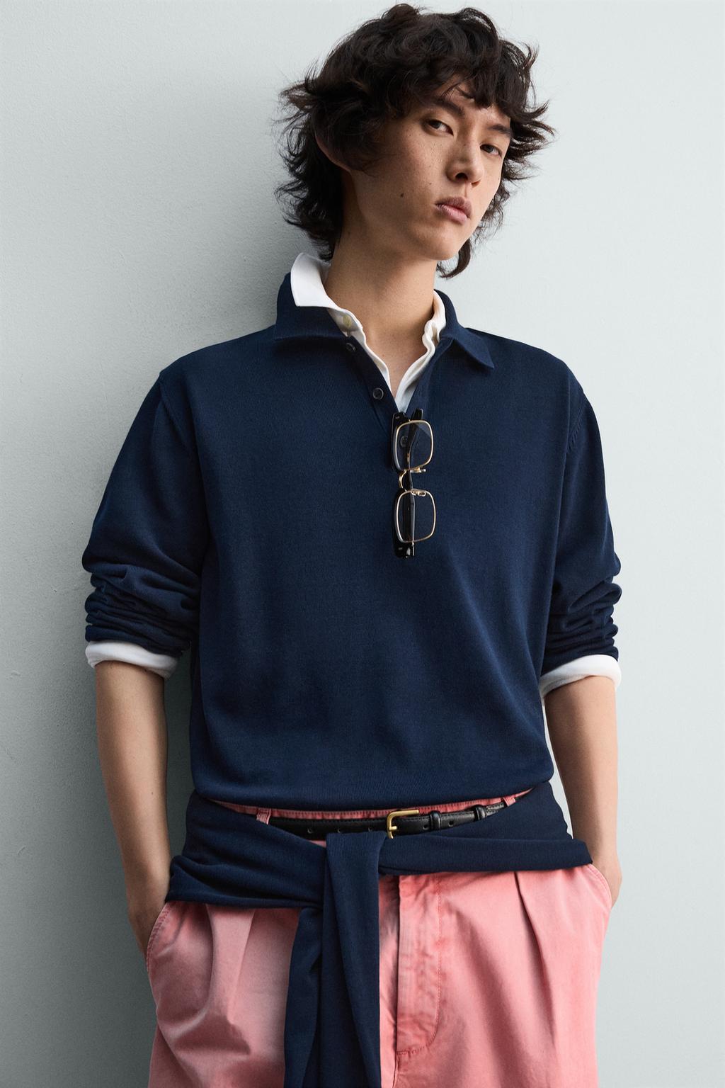 ТРИКОТАЖНОЕ ПОЛО RELAXED FIT