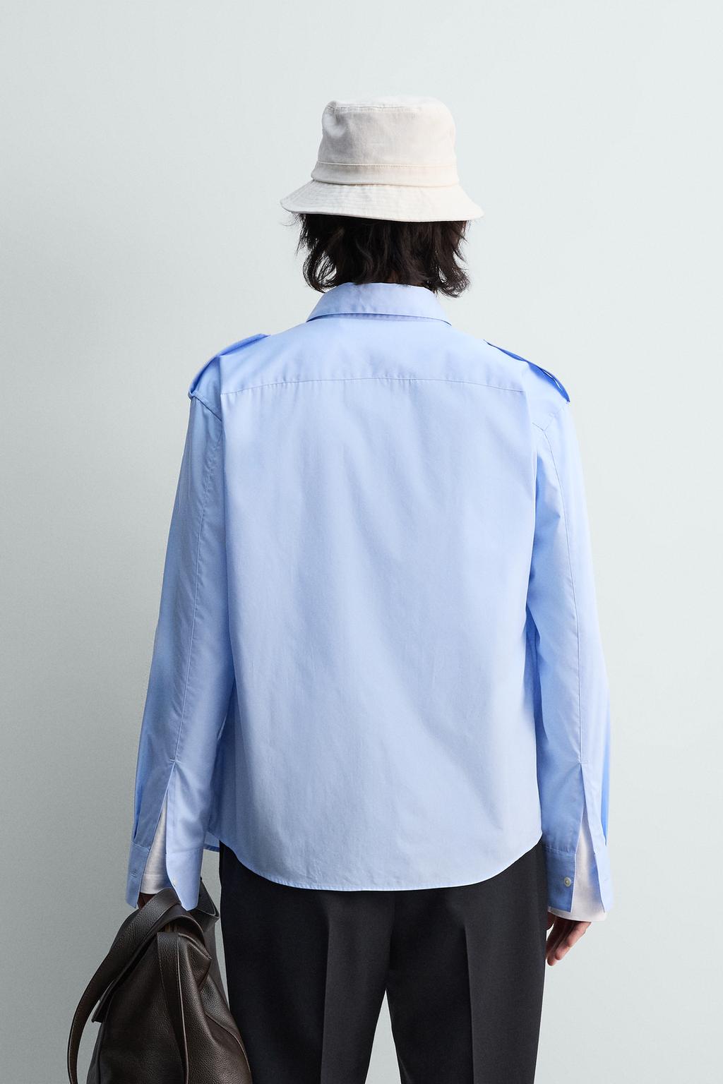 РУБАШКА С КАРМАНАМИ И ПОГОНАМИ LIMITED EDITION