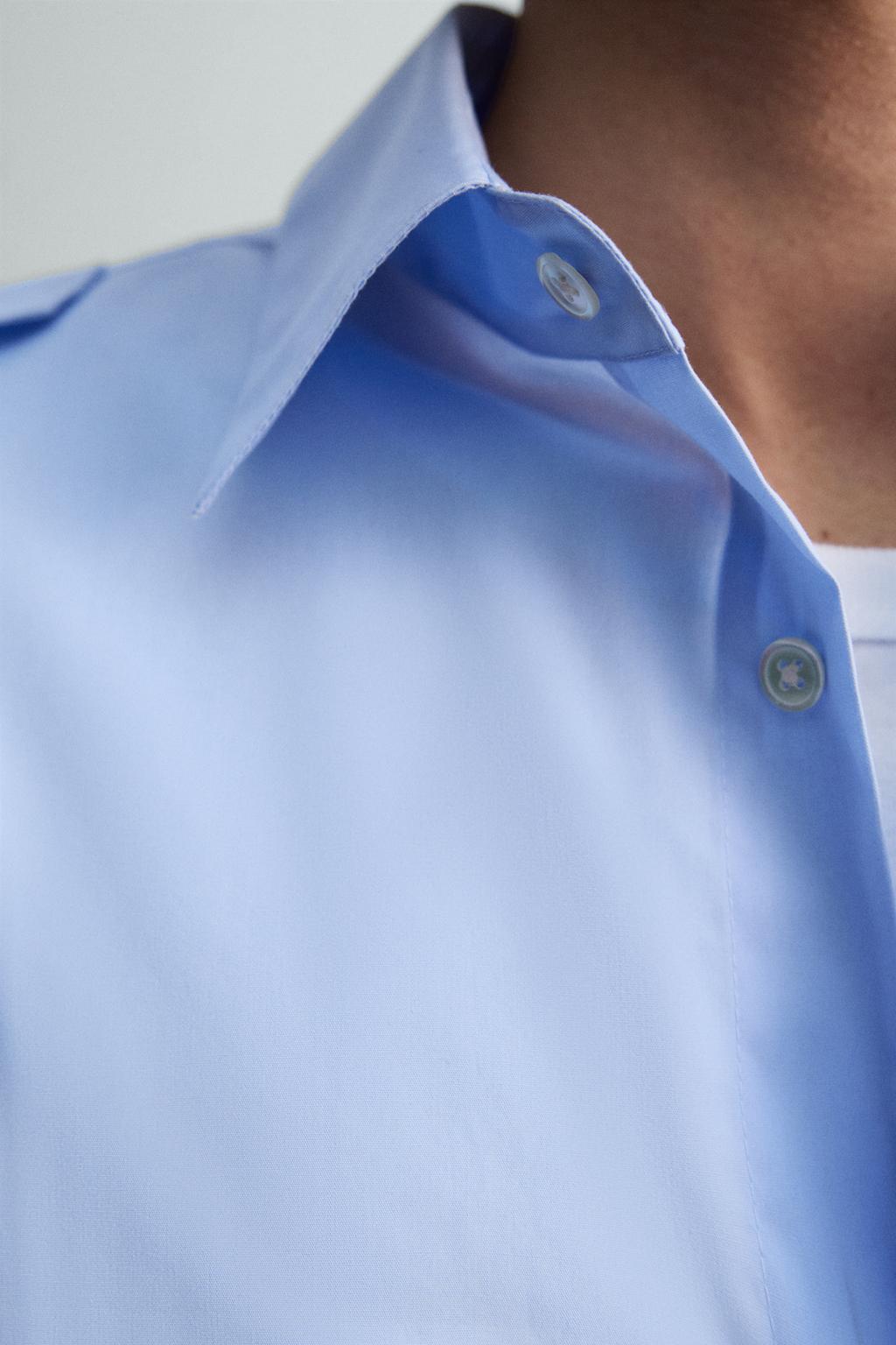 РУБАШКА С КАРМАНАМИ И ПОГОНАМИ LIMITED EDITION