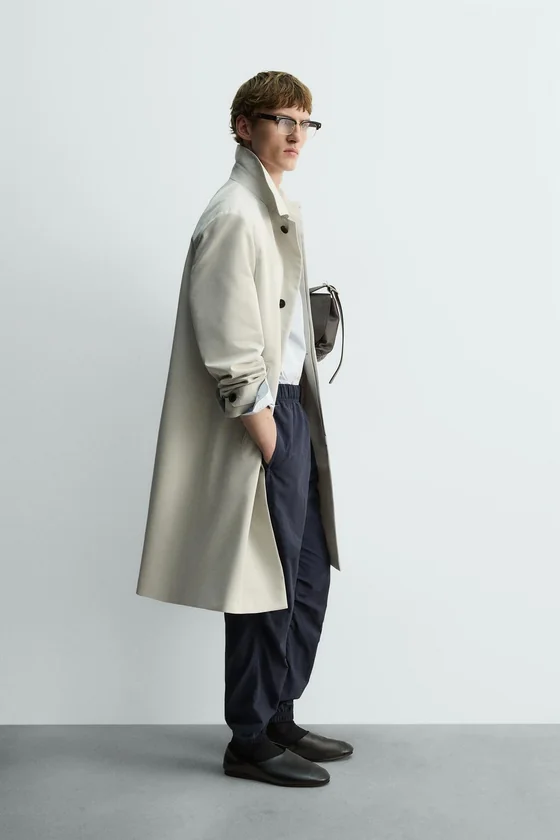БРЮКИ RELAXED FIT ИЗ ВЫСОКОТЕХНОЛОГИЧНОЙ ТКАНИ LIMITED EDITION