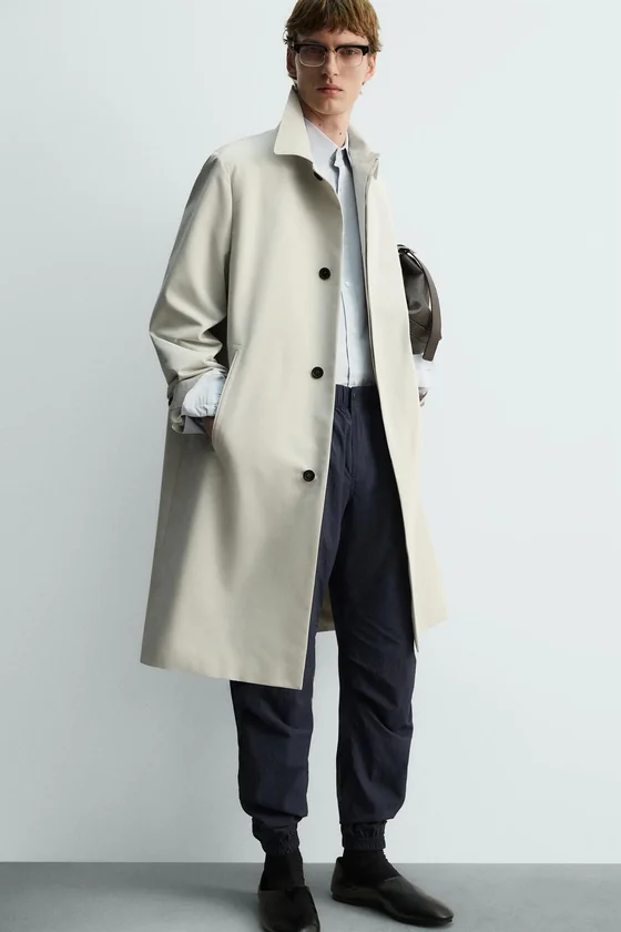 БРЮКИ RELAXED FIT ИЗ ВЫСОКОТЕХНОЛОГИЧНОЙ ТКАНИ LIMITED EDITION