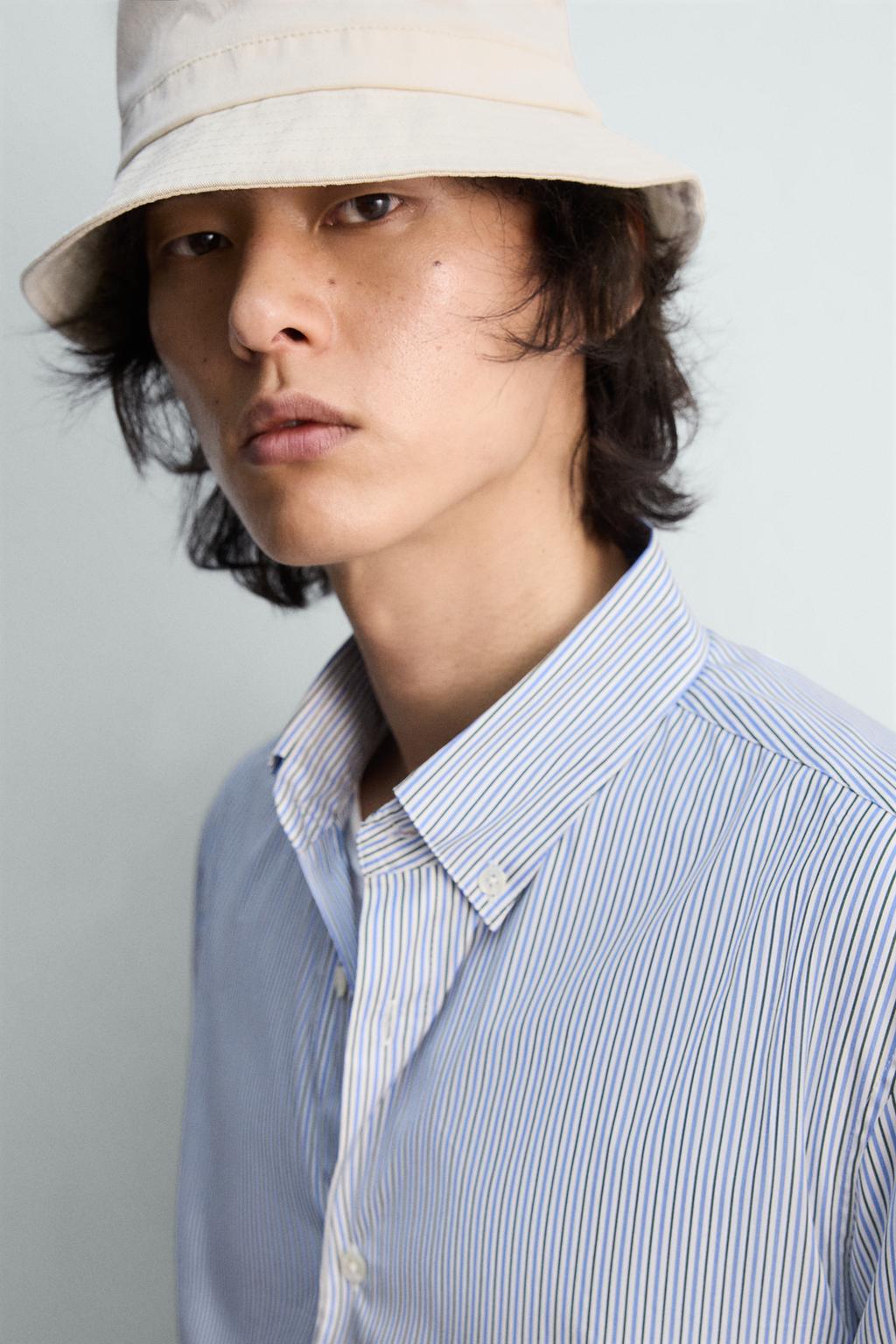 РУБАШКА СВОБОДНОГО КРОЯ В ПОЛОСКУ LIMITED EDITION