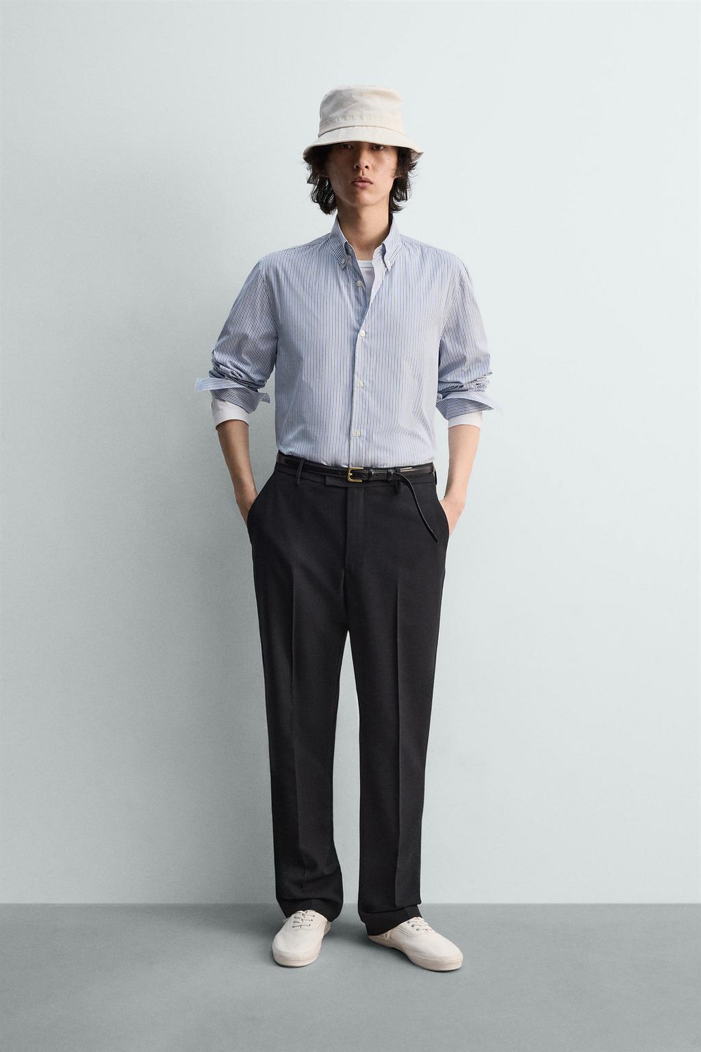 РУБАШКА СВОБОДНОГО КРОЯ В ПОЛОСКУ LIMITED EDITION