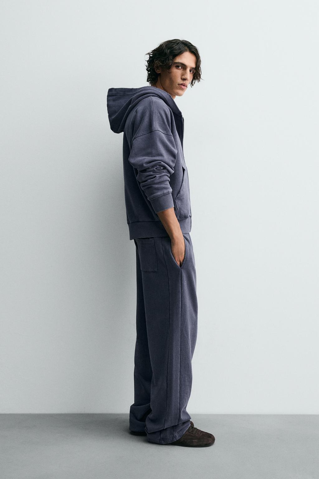 ХУДИ С КАПЮШОНОМ И ВАФЕЛЬНОЙ ТКАНИ