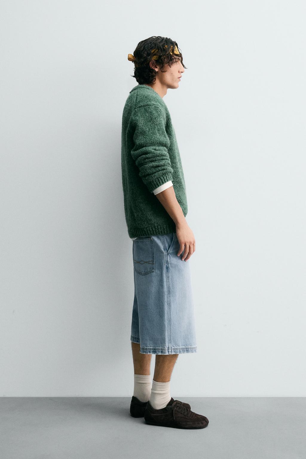 СВИТЕР ИЗ РЕЛЬЕФНОЙ ТКАНИ