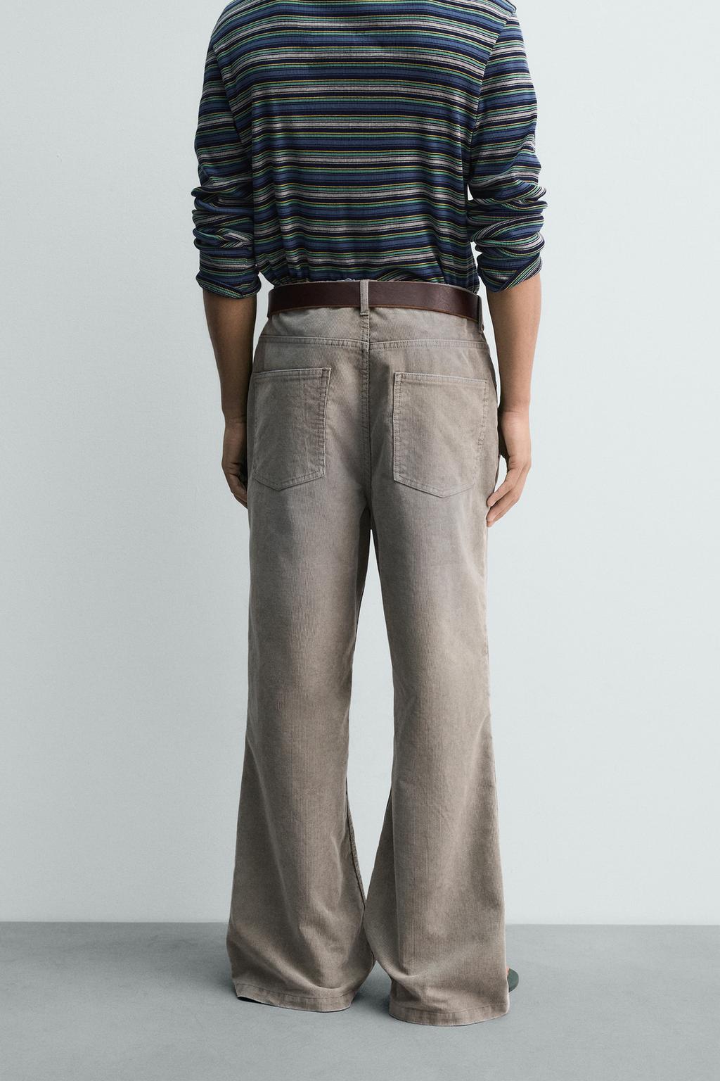 РАСКЛЕШЕННЫЕ БРЮКИ ИЗ ВЕЛЬВЕТА - LIMITED EDITION