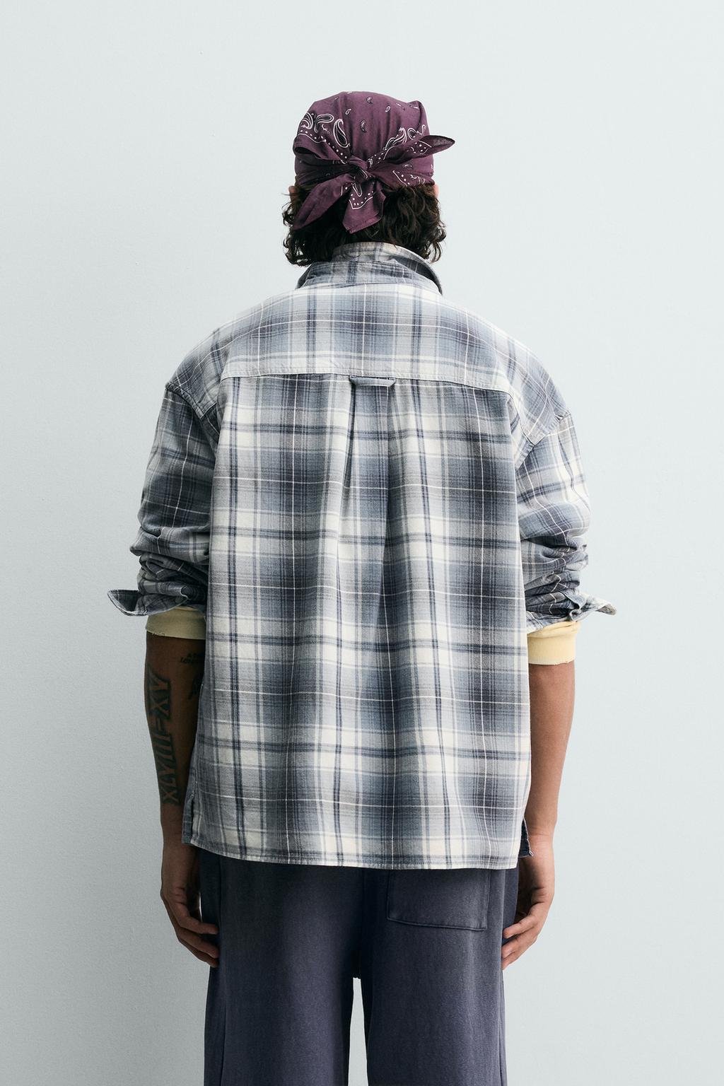 РУБАШКА RELAXED FIT В КЛЕТКУ LIMITED EDITION