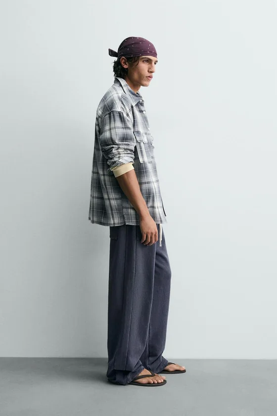 РУБАШКА RELAXED FIT В КЛЕТКУ LIMITED EDITION