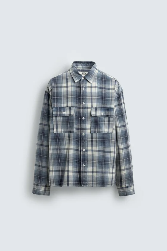 РУБАШКА RELAXED FIT В КЛЕТКУ LIMITED EDITION