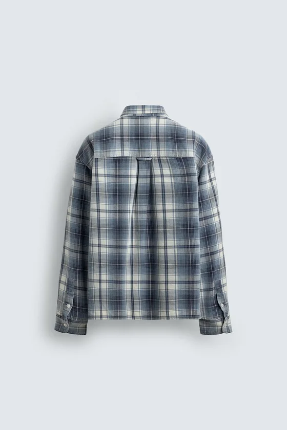 РУБАШКА RELAXED FIT В КЛЕТКУ LIMITED EDITION