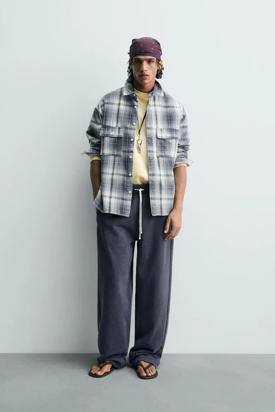 РУБАШКА RELAXED FIT В КЛЕТКУ LIMITED EDITION