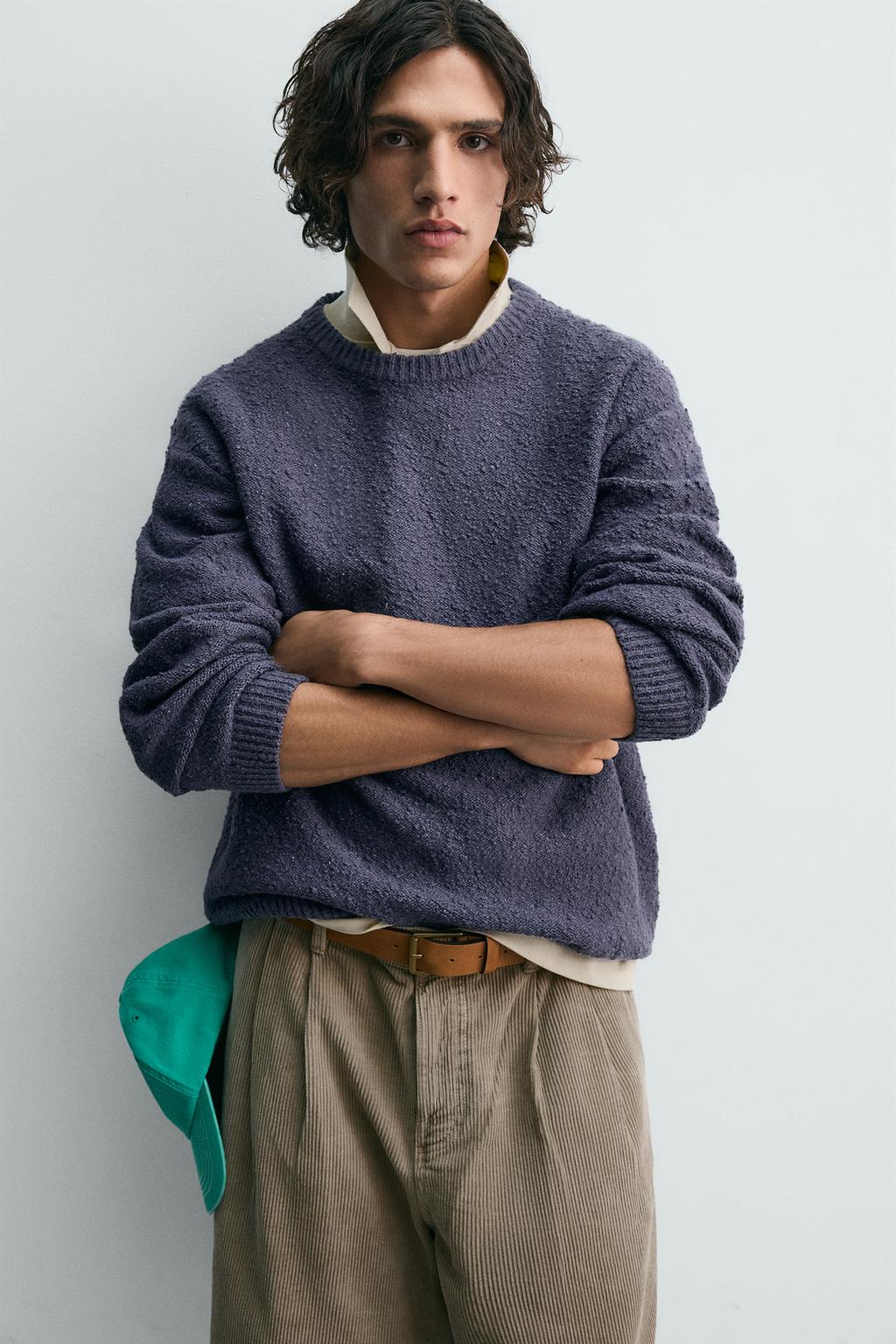 ДЖЕМПЕР БУКЛЕ РЕЛЬЕФНОЙ ВЯЗКИ