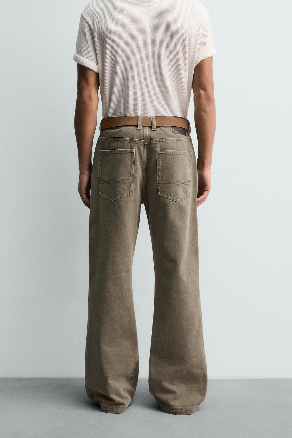 ДЖИНСЫ CHINO WIDE FLARE FIT ИЗ ОГРАНИЧЕННОЙ СЕРИИ