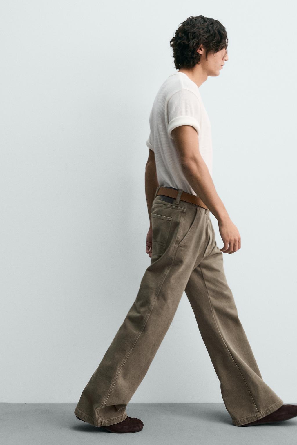 ДЖИНСЫ CHINO WIDE FLARE FIT ИЗ ОГРАНИЧЕННОЙ СЕРИИ