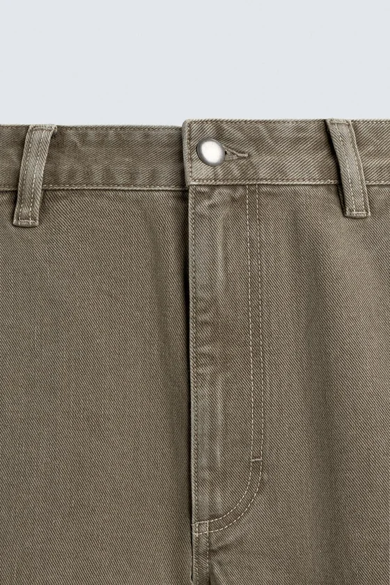 ДЖИНСЫ CHINO WIDE FLARE FIT ИЗ ОГРАНИЧЕННОЙ СЕРИИ