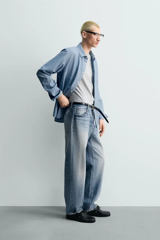 РУБАШКА RELAXED FIT ИЗ ШАМБРИ LIMITED EDITION