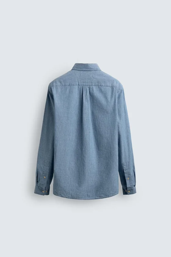 РУБАШКА RELAXED FIT ИЗ ШАМБРИ LIMITED EDITION