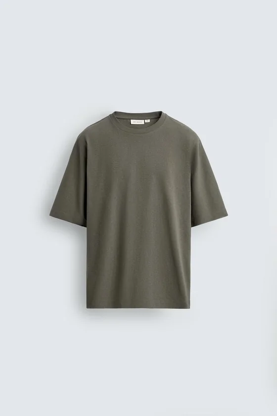 ФУТБОЛКА REGULAR FIT С ЭФФЕКТОМ ПОТЕРТОСТИ