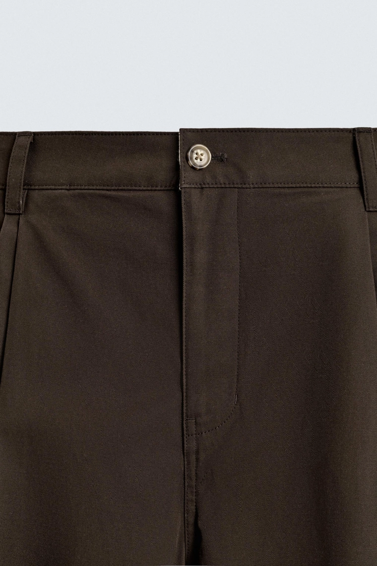 Широкие брюки с запахом