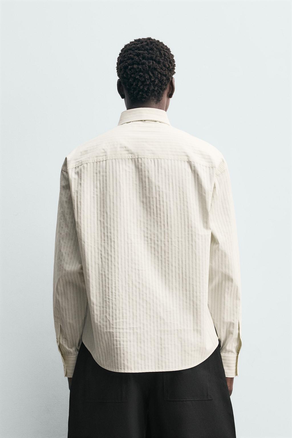 РУБАШКА В ПОЛОСКУ С ГАЛСТУКОМ