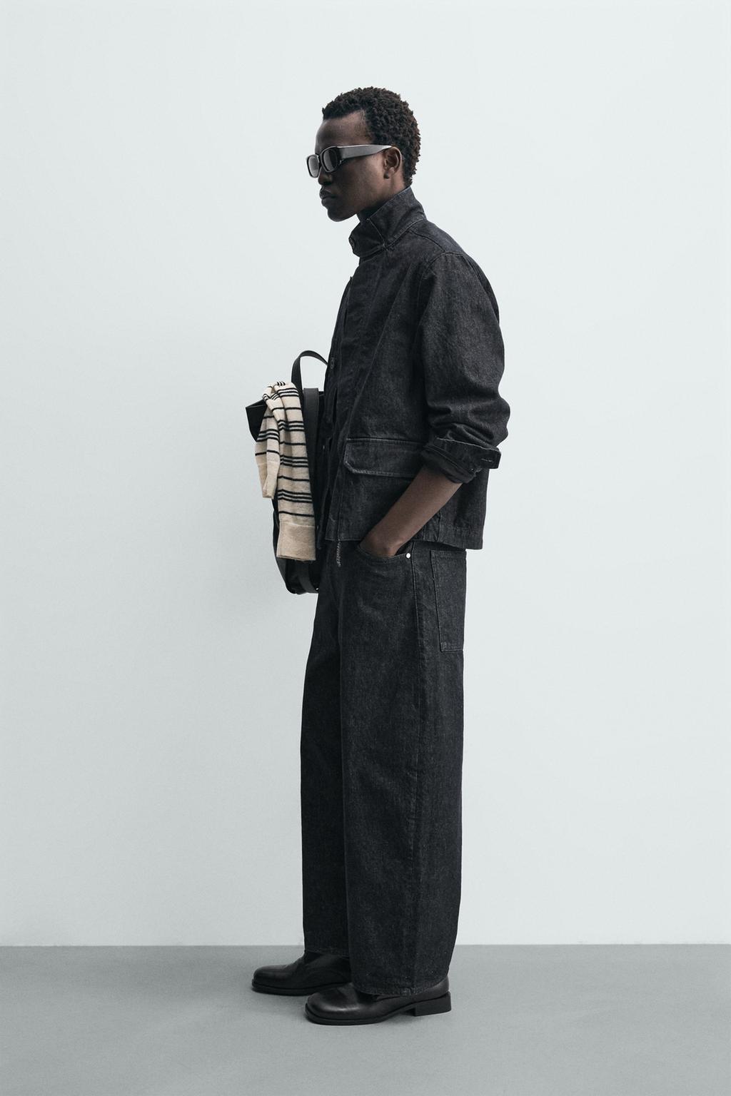 ДЖИНСОВАЯ КУРТКА С КАРМАНАМИ