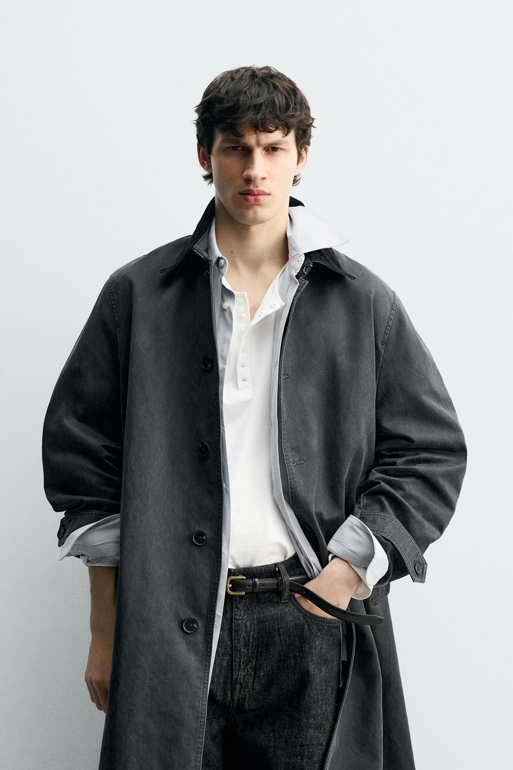 ТРЕНЧ С ВОЩЕНЫМ ПОКРЫТИЕМ