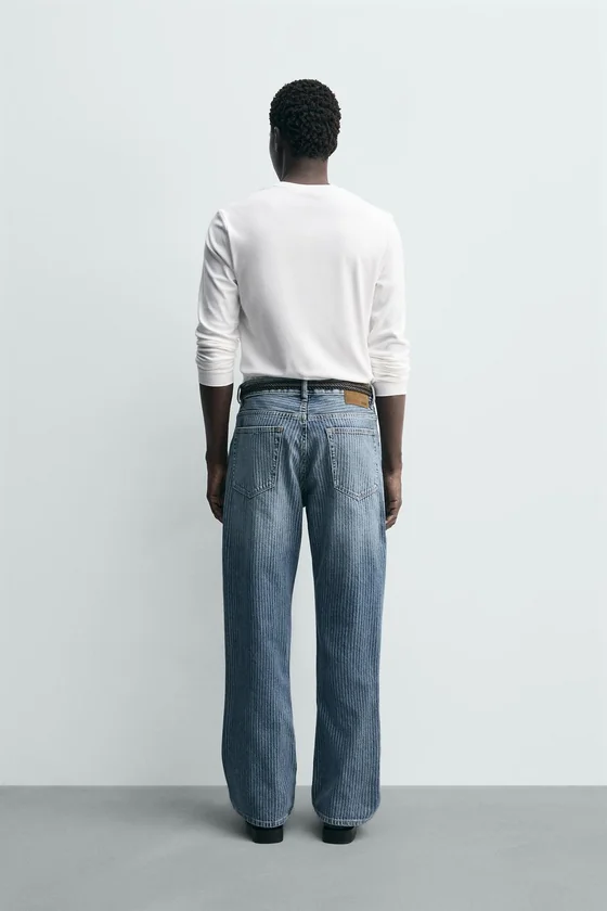 ДЖИНСЫ STRAIGHT FIT BOOTCUT ФАКТУРНЫЕ