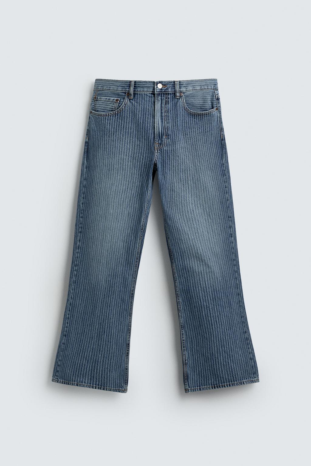 ДЖИНСЫ STRAIGHT FIT BOOTCUT ФАКТУРНЫЕ