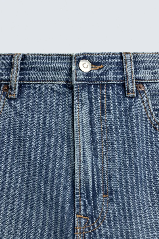 ДЖИНСЫ STRAIGHT FIT BOOTCUT ФАКТУРНЫЕ