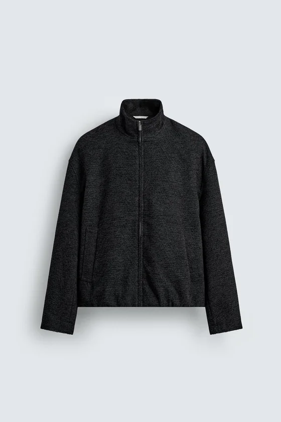 КУРТКА JACQUARD С ГЕОМЕТРИЧЕСКИМ РИСУНКОМ
