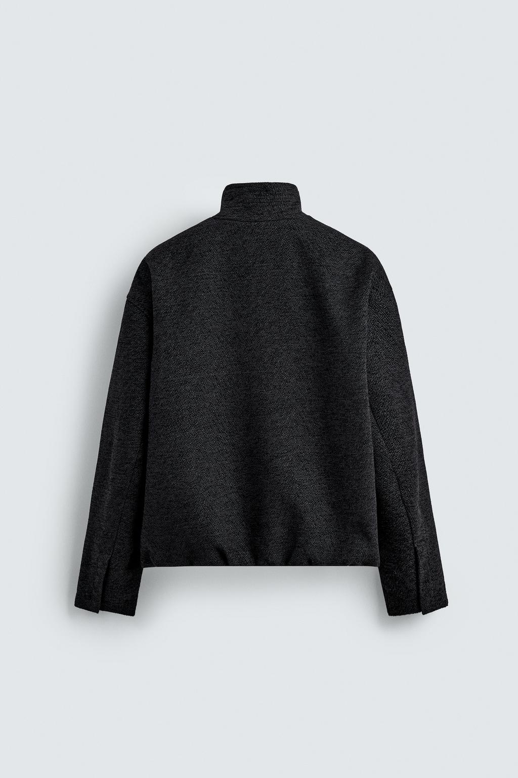 КУРТКА JACQUARD С ГЕОМЕТРИЧЕСКИМ РИСУНКОМ