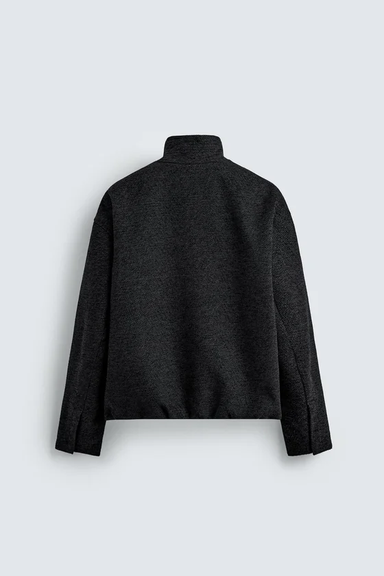 КУРТКА JACQUARD С ГЕОМЕТРИЧЕСКИМ РИСУНКОМ