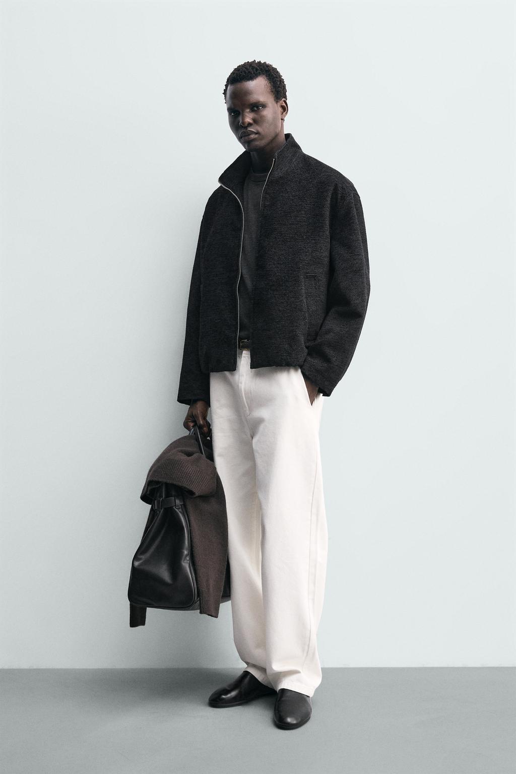 КУРТКА JACQUARD С ГЕОМЕТРИЧЕСКИМ РИСУНКОМ