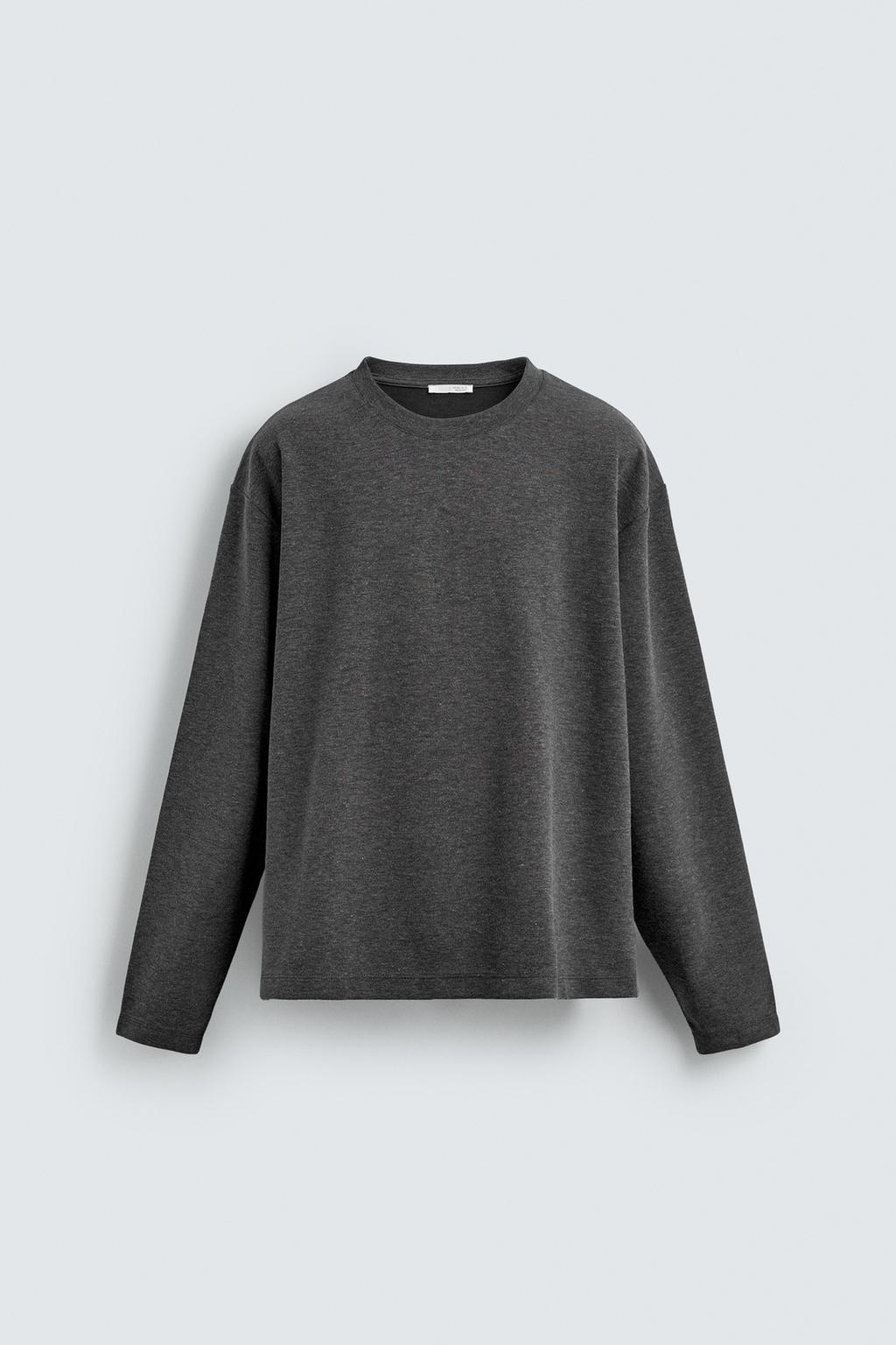 ФУТБОЛКА RELAXED FIT ИЗ РЕЛЬЕФНОЙ ТКАНИ