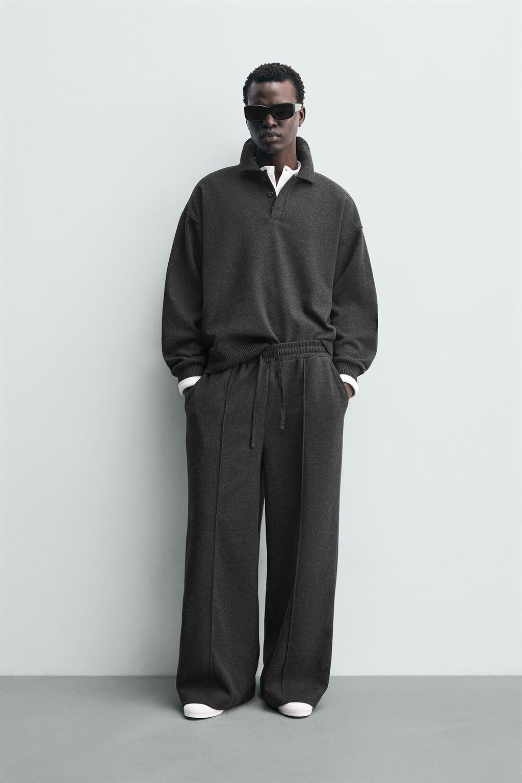 ТОЛСТОВКА ПОЛО С ТЕКСТУРОЙ