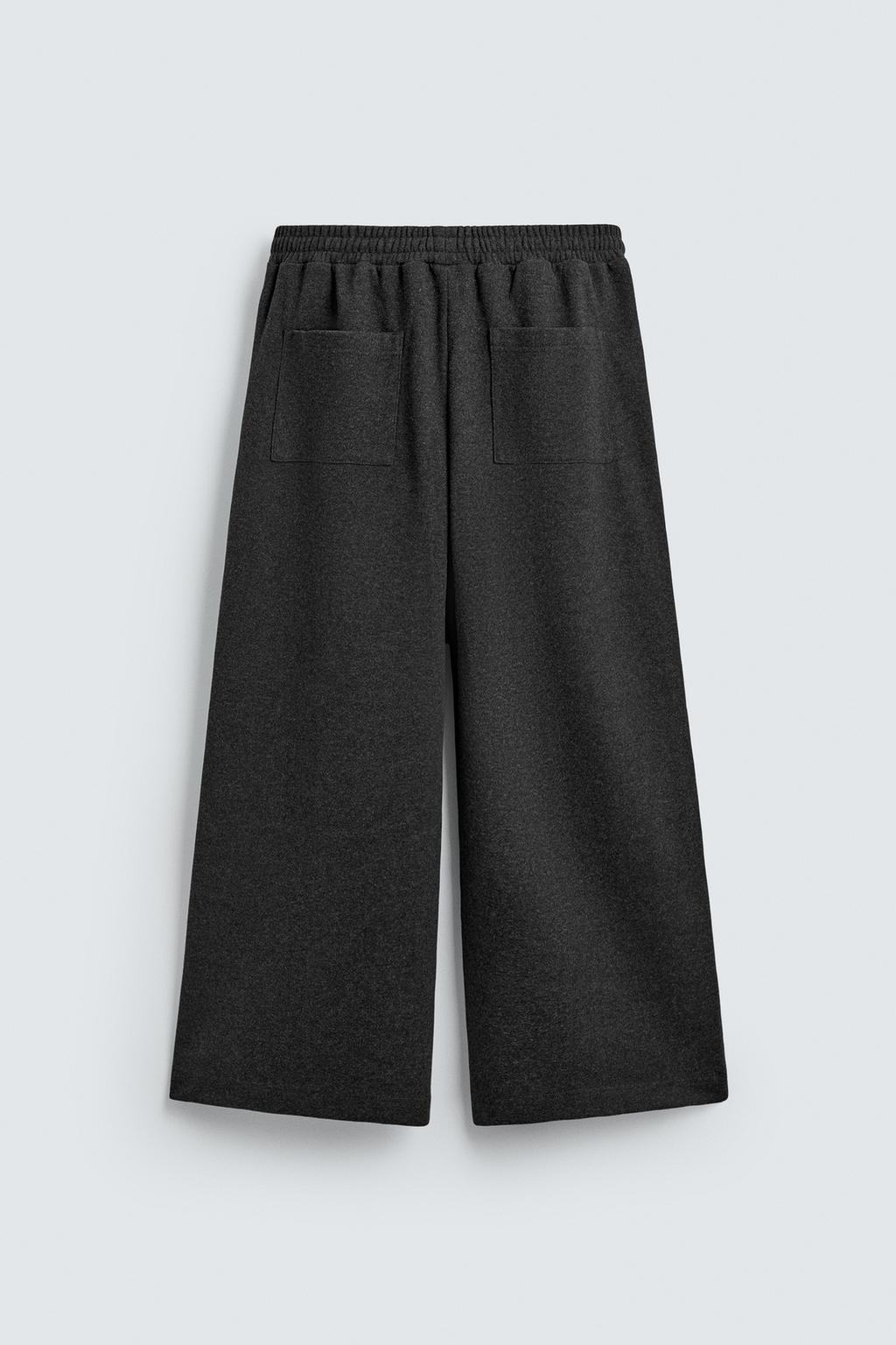 ДЖОГГЕРЫ WIDE-LEG С ТЕКСТУРОЙ