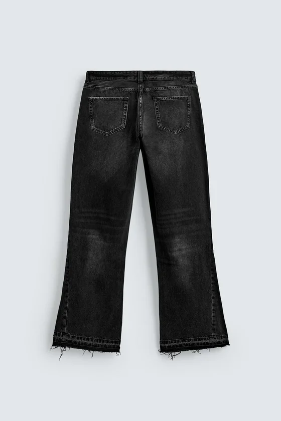 ДЖИНСЫ FLARE FIT С РАЗРЕЗАМИ