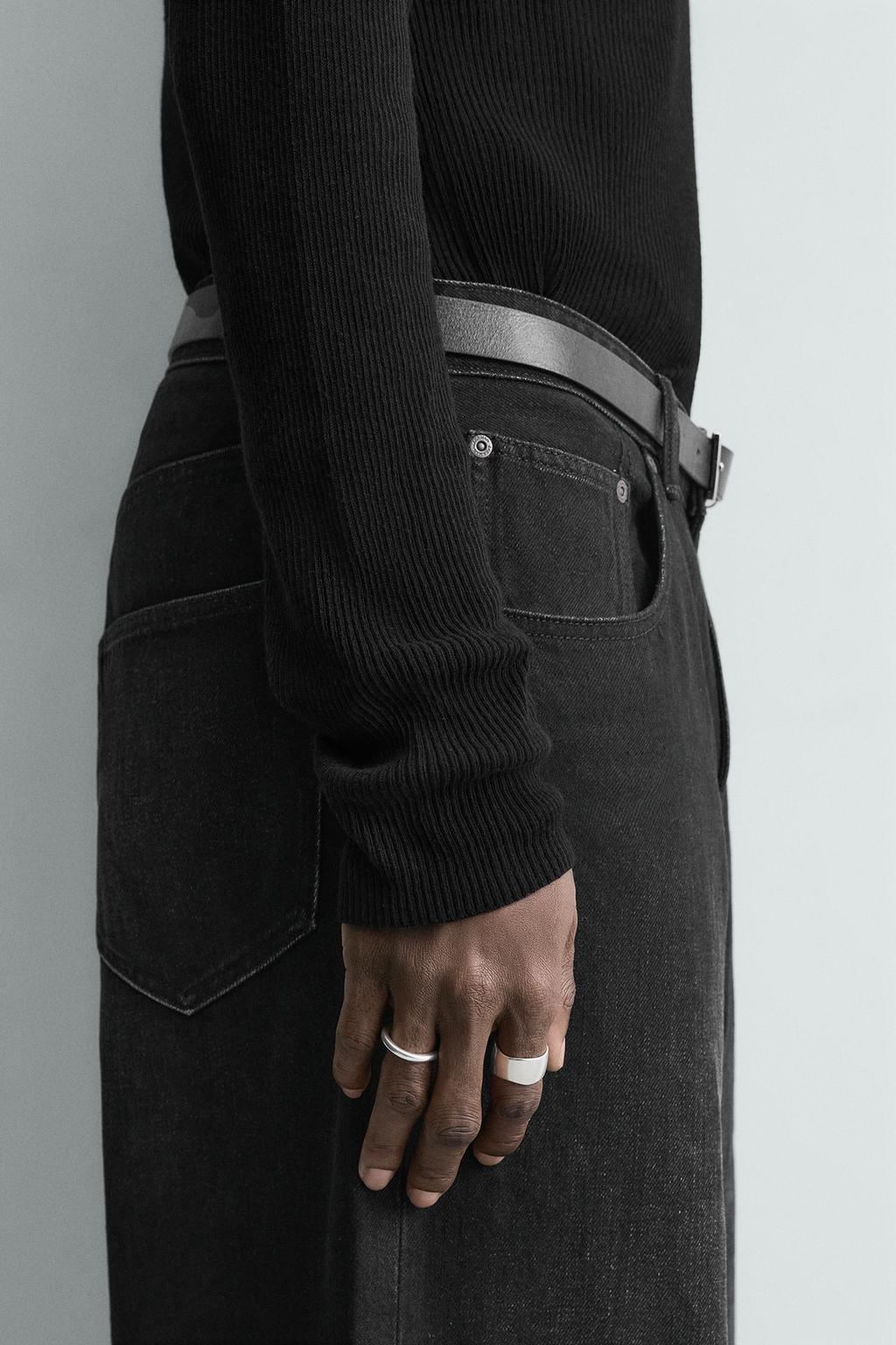 НАБОР ИЗ 2 КОЛЕЦ С ГЕОМЕТРИЧЕСКИМ РИСУНКОМ