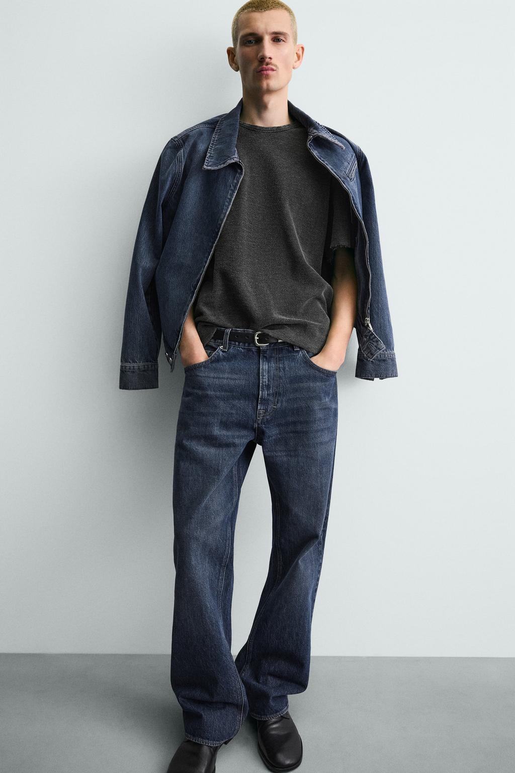 Майка из вязаного хлопка с эффектом потертости