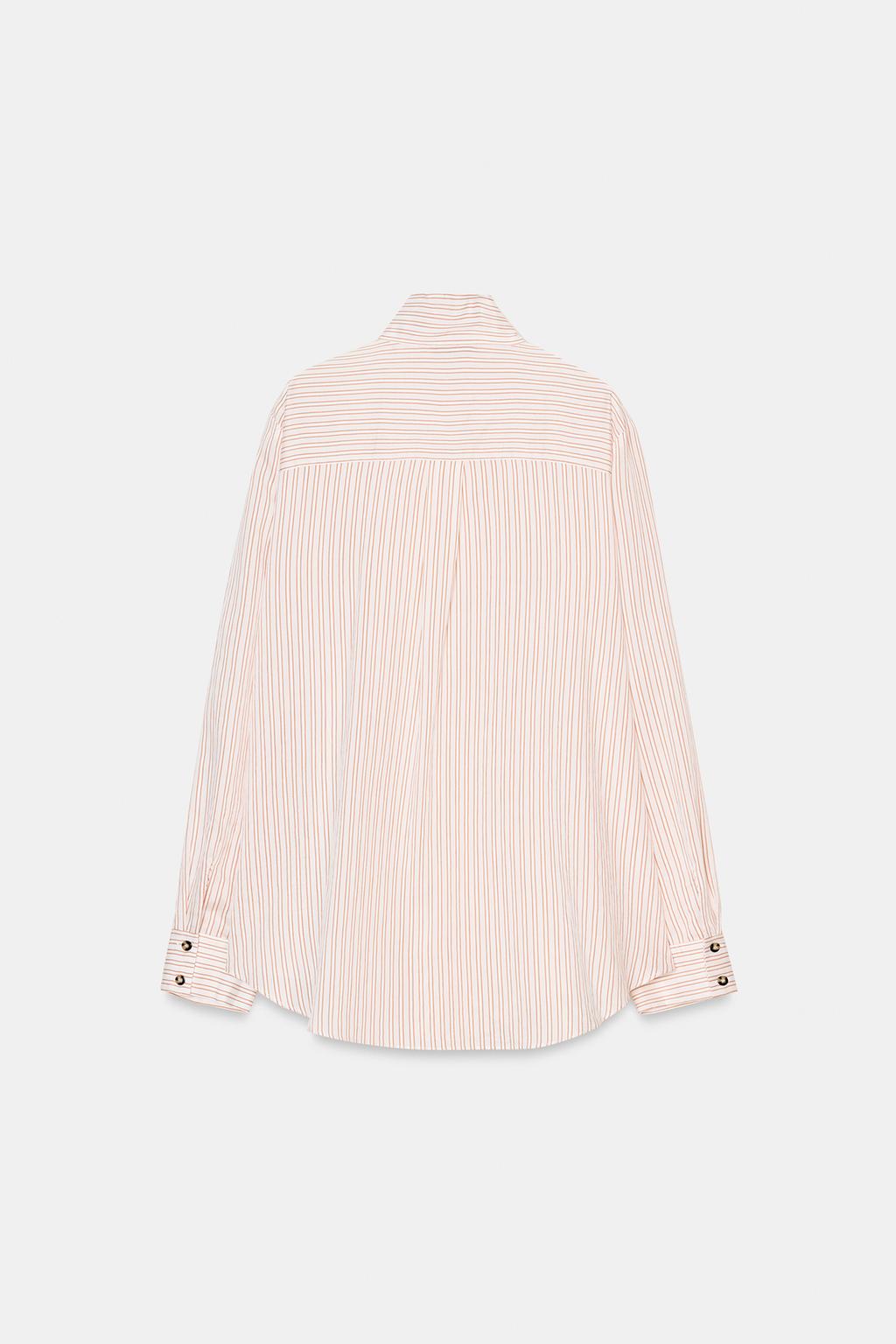 РУБАШКА ОВЕРСАЙЗ В ПОЛОСКУ