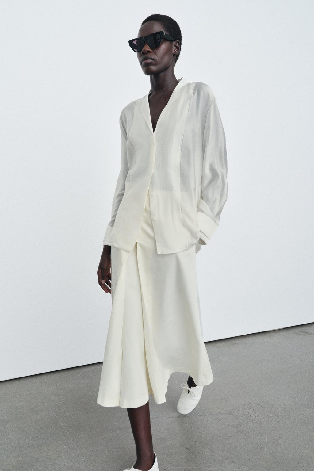 СТРУЯЩАЯСЯ РУБАШКА — ZW COLLECTION