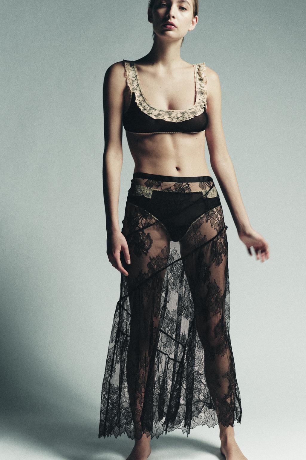 КРУЖЕВНАЯ ЮБКА МИДИ