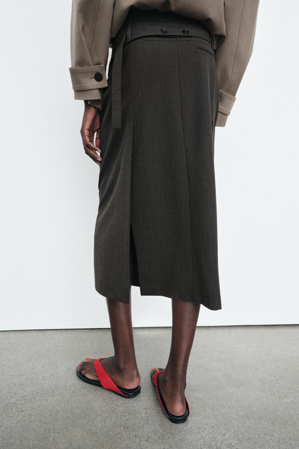 ПРЯМАЯ ЮБКА МИДИ — ZW COLLECTION